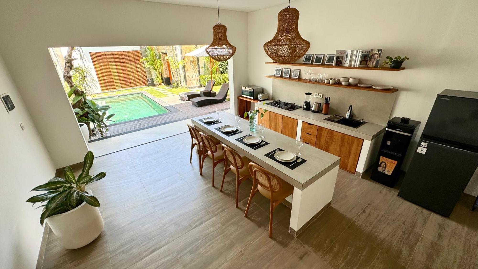 Villa Niu Center Canggu - Fattylion Eksteriør bilde