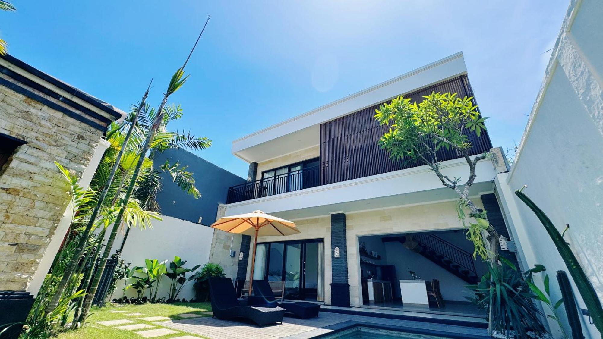 Villa Niu Center Canggu - Fattylion Eksteriør bilde