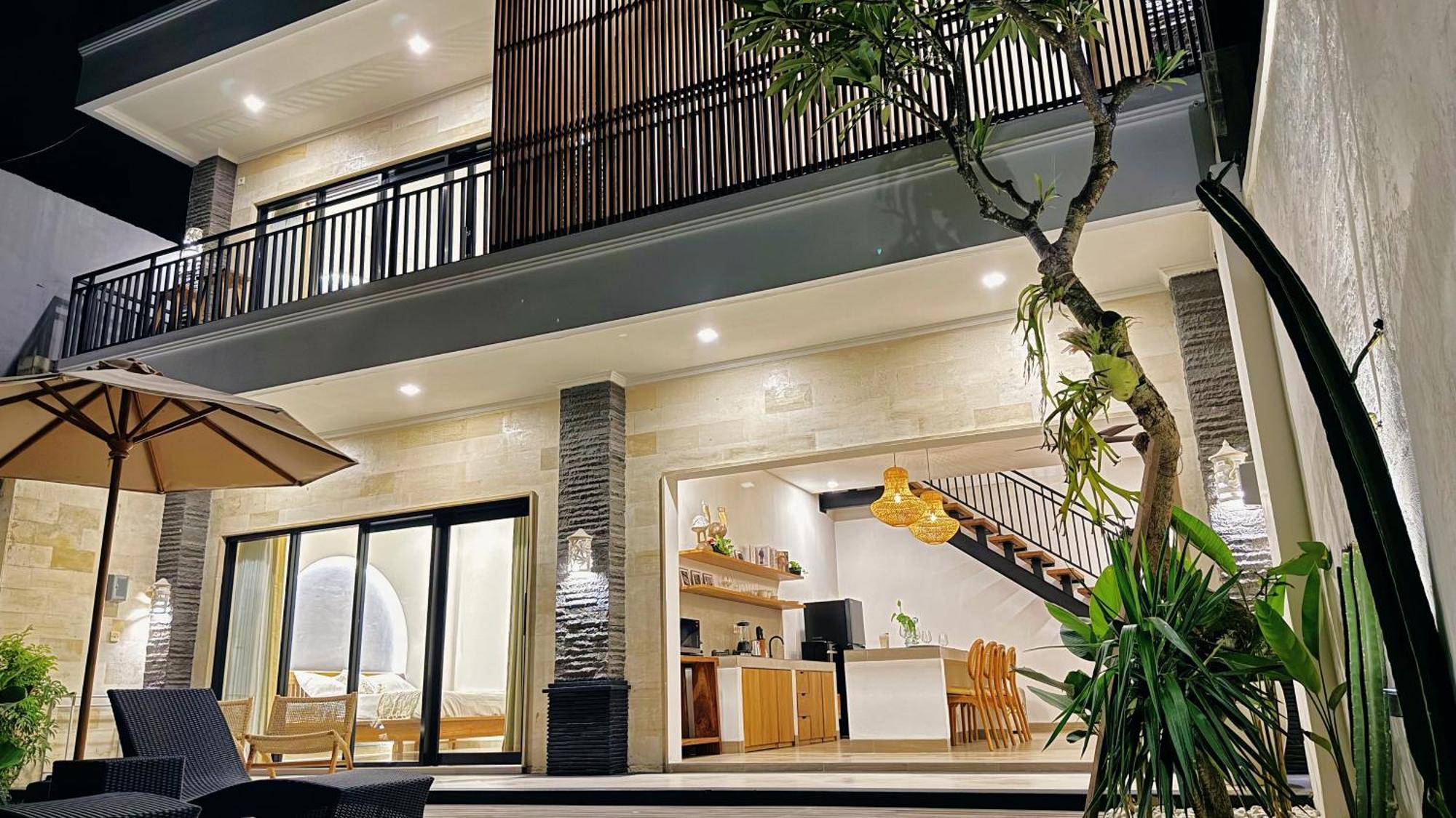 Villa Niu Center Canggu - Fattylion Eksteriør bilde