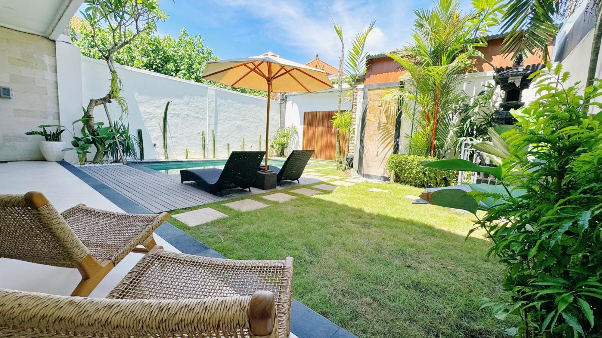 Villa Niu Center Canggu - Fattylion Eksteriør bilde