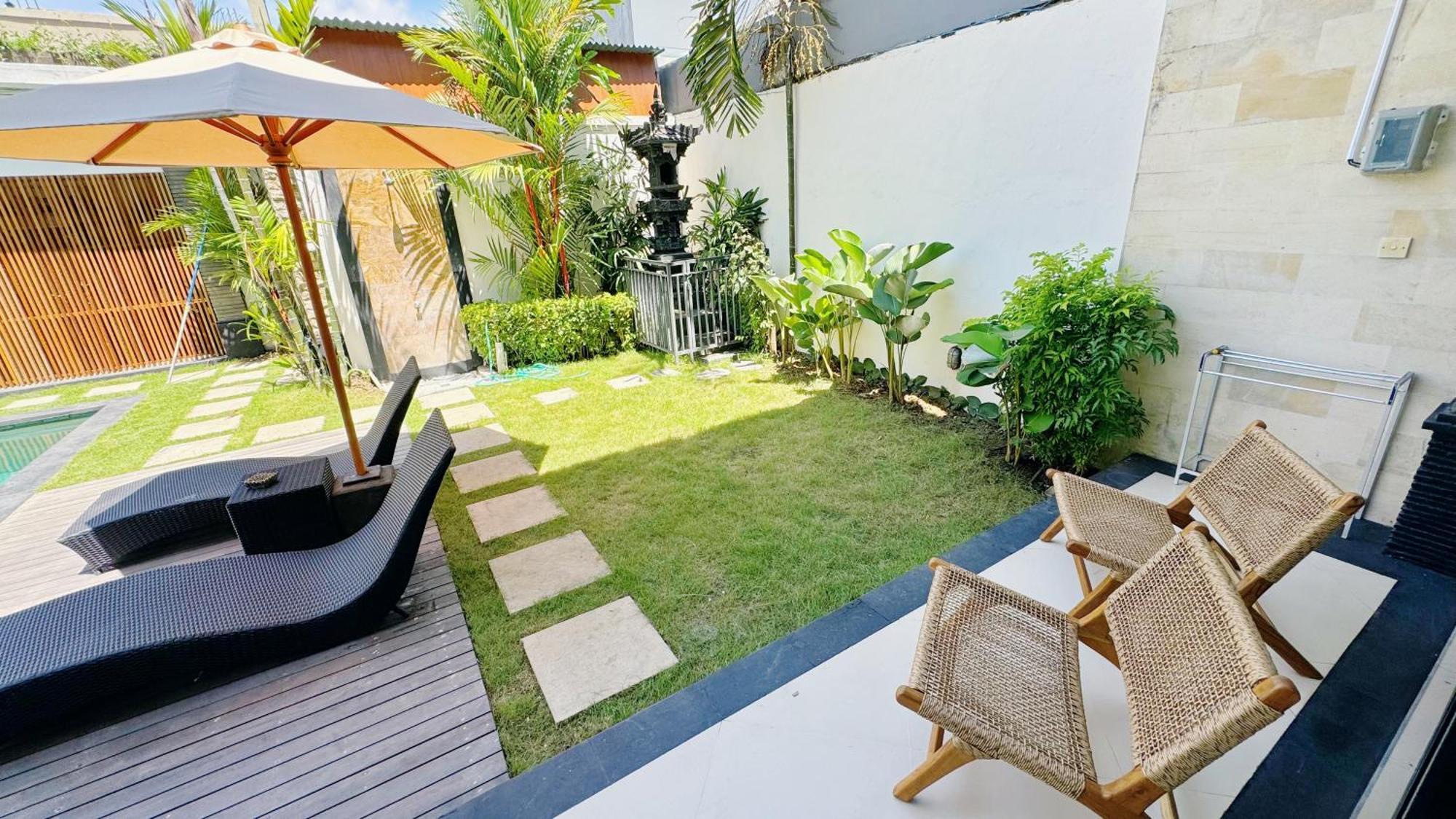 Villa Niu Center Canggu - Fattylion Eksteriør bilde